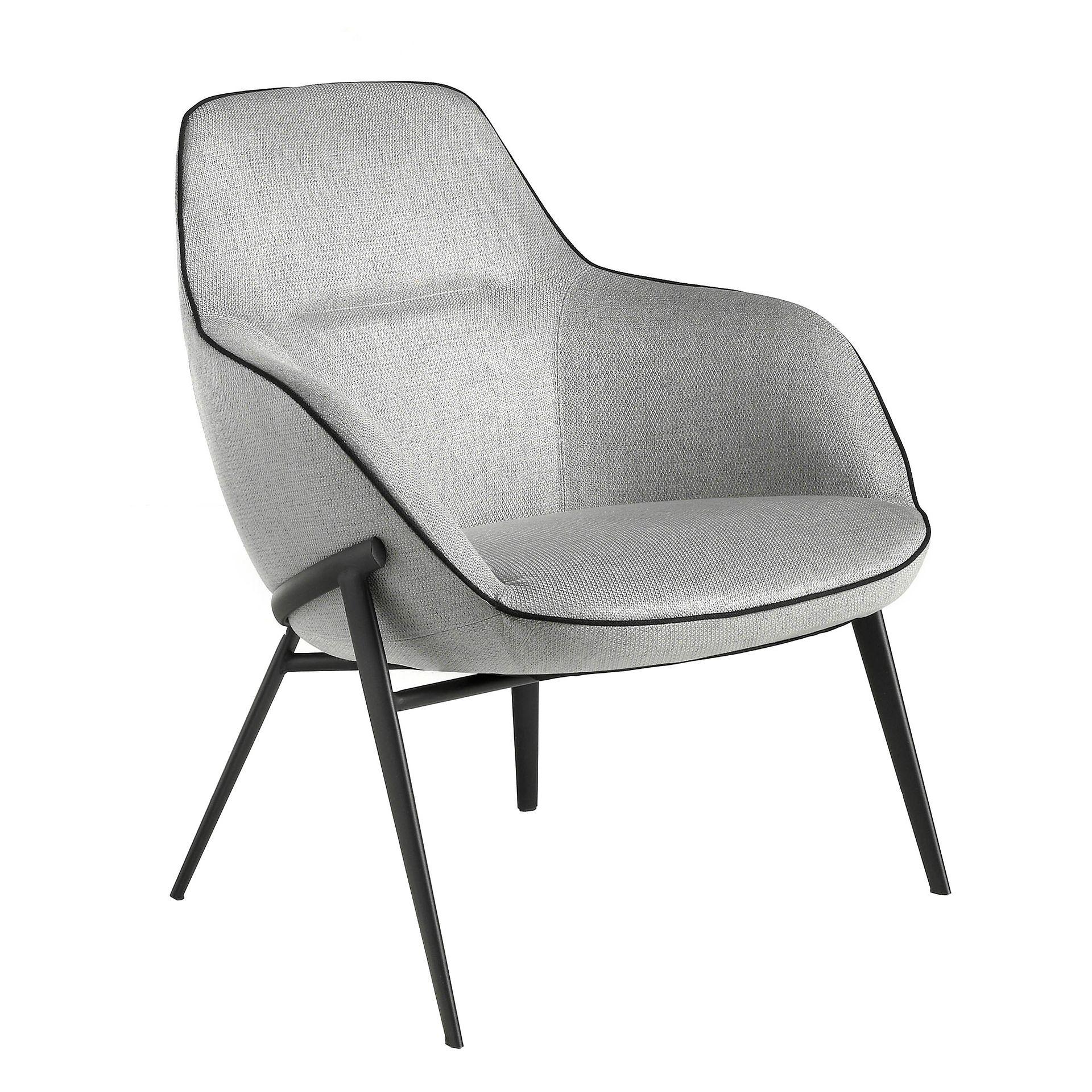 Armchair Fabric Grey 0