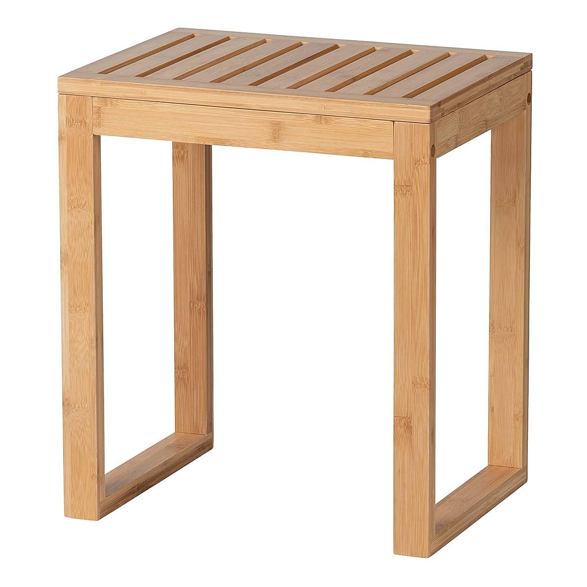 Bathroom stool Bambusa Bamboo Natural 0