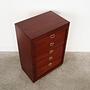 Mahogany Chest of Drawers 1980s 5