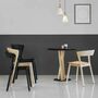 Edith Stuhl Holz Braun 3