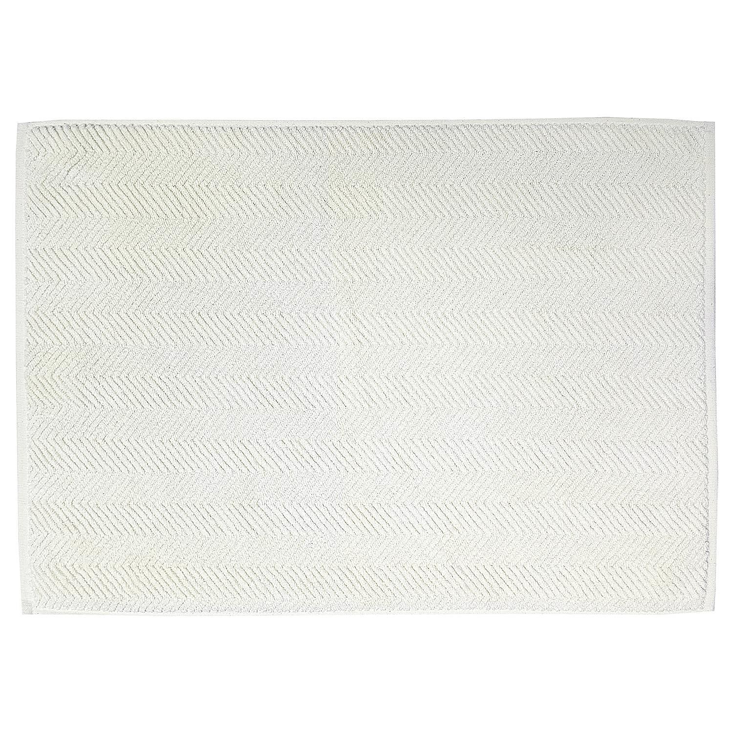 Badteppich Ocean Bio-Baumwolle Creme 0