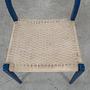 Blue Teak Chair 1960s 9