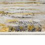 Kurzflorteppich Kunstfaser Gold 116 x 170 cm 1
