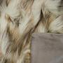 Bosie Lamina Mocha Ombre Rechteckiges Fellkissen
 6