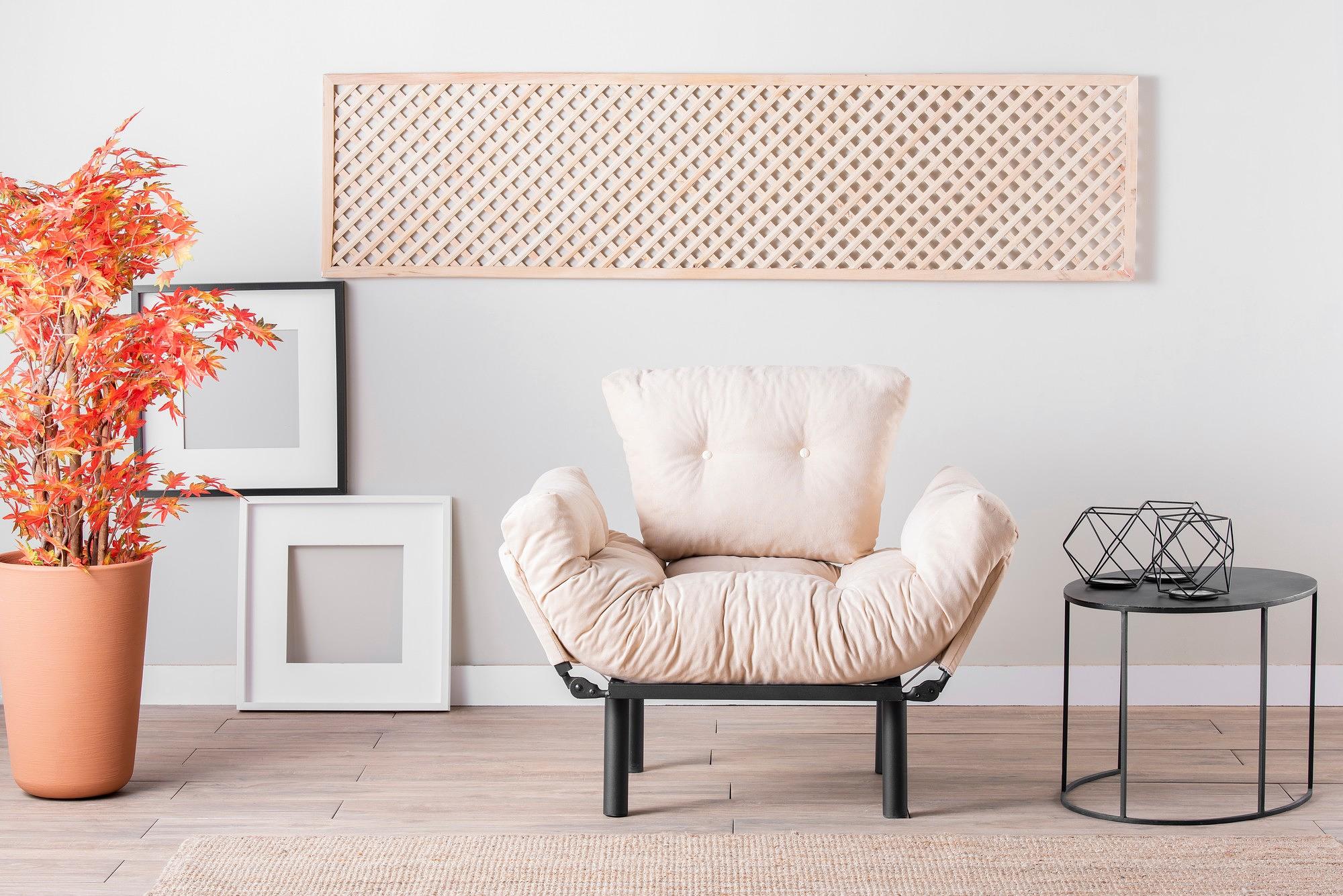 Nitta Armchair Cream 1