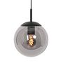 1-Flame Bollique Pendant Lamp Aluminum Black 0