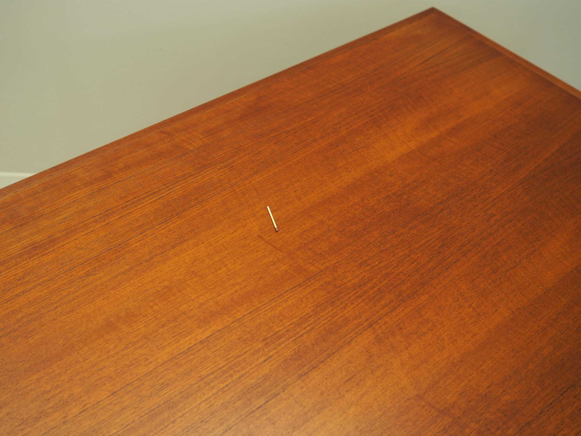 Desk Teak Wood Brown 1960s 9