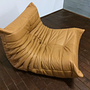 Togo Sessel Leder Beige 1