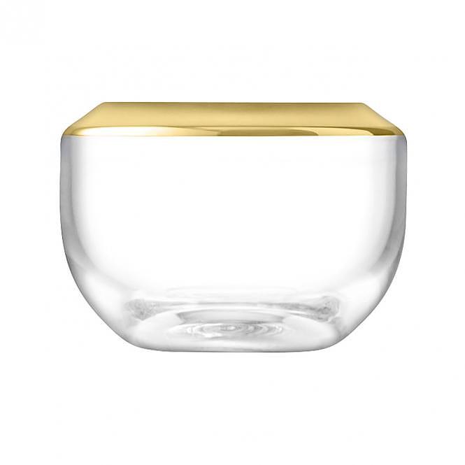 Space Teelichthalter Glas 1
