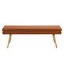 Sitzbank Nicholas Kunstleder Cognac 4