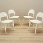 4x Dining chair Beech 1970s 1