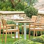 Lodge Sessel Holz Braun 2
