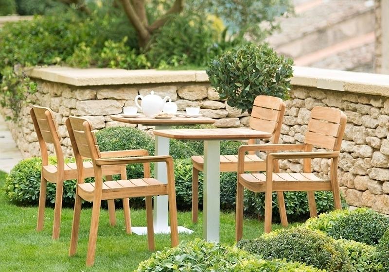 Lodge Sessel Holz Braun 2