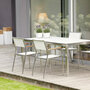 Luxury Tisch Metall Silber 2