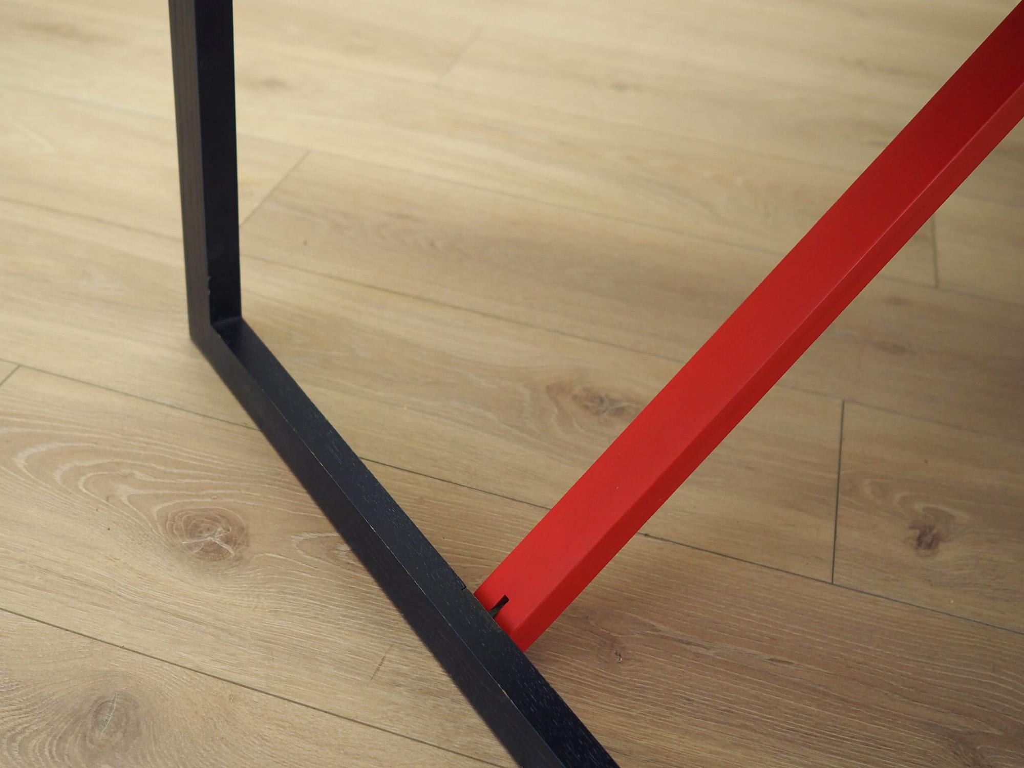 Desk Acacia wood 1980s 10