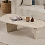Ovalis Couchtisch Travertin 4