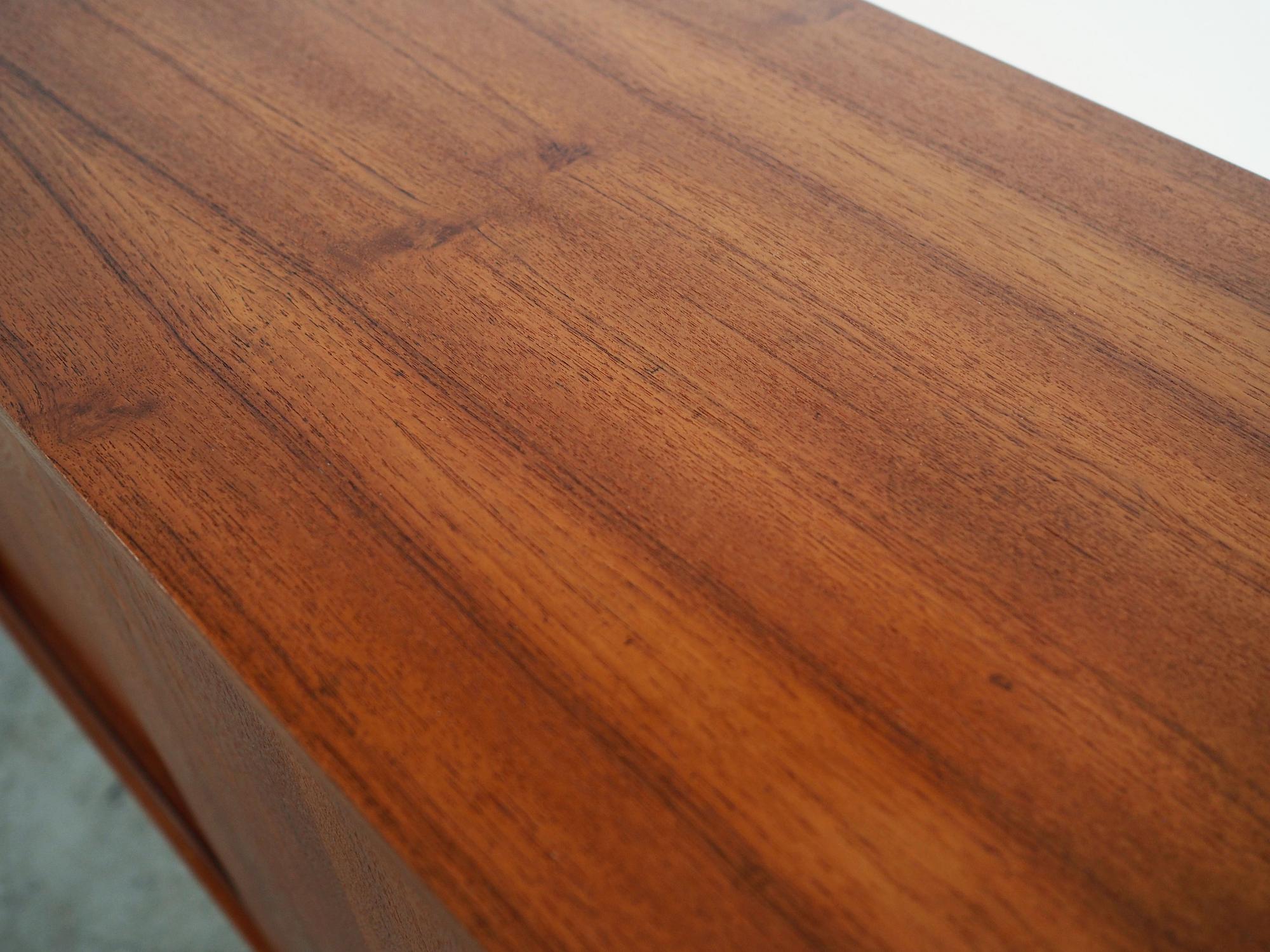 Highboard teak wood 1960s 12