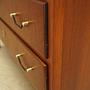 Chest of drawers Teak wood 1970s 13