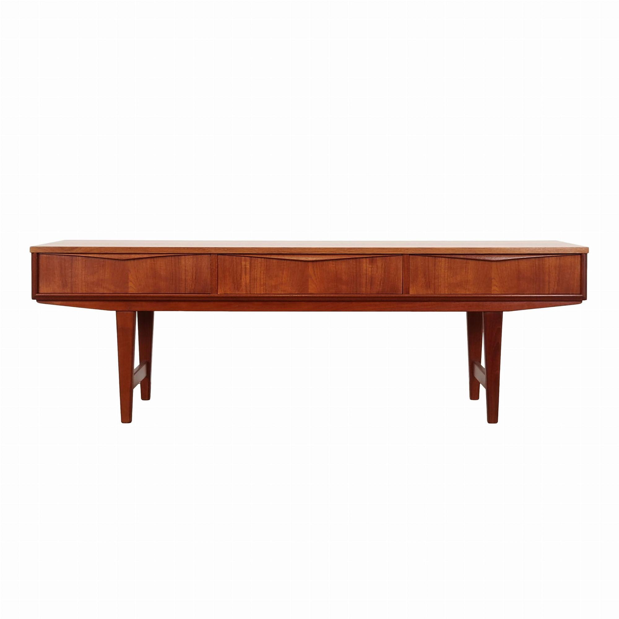 Lowboard Teakholz 1970er Jahre 0