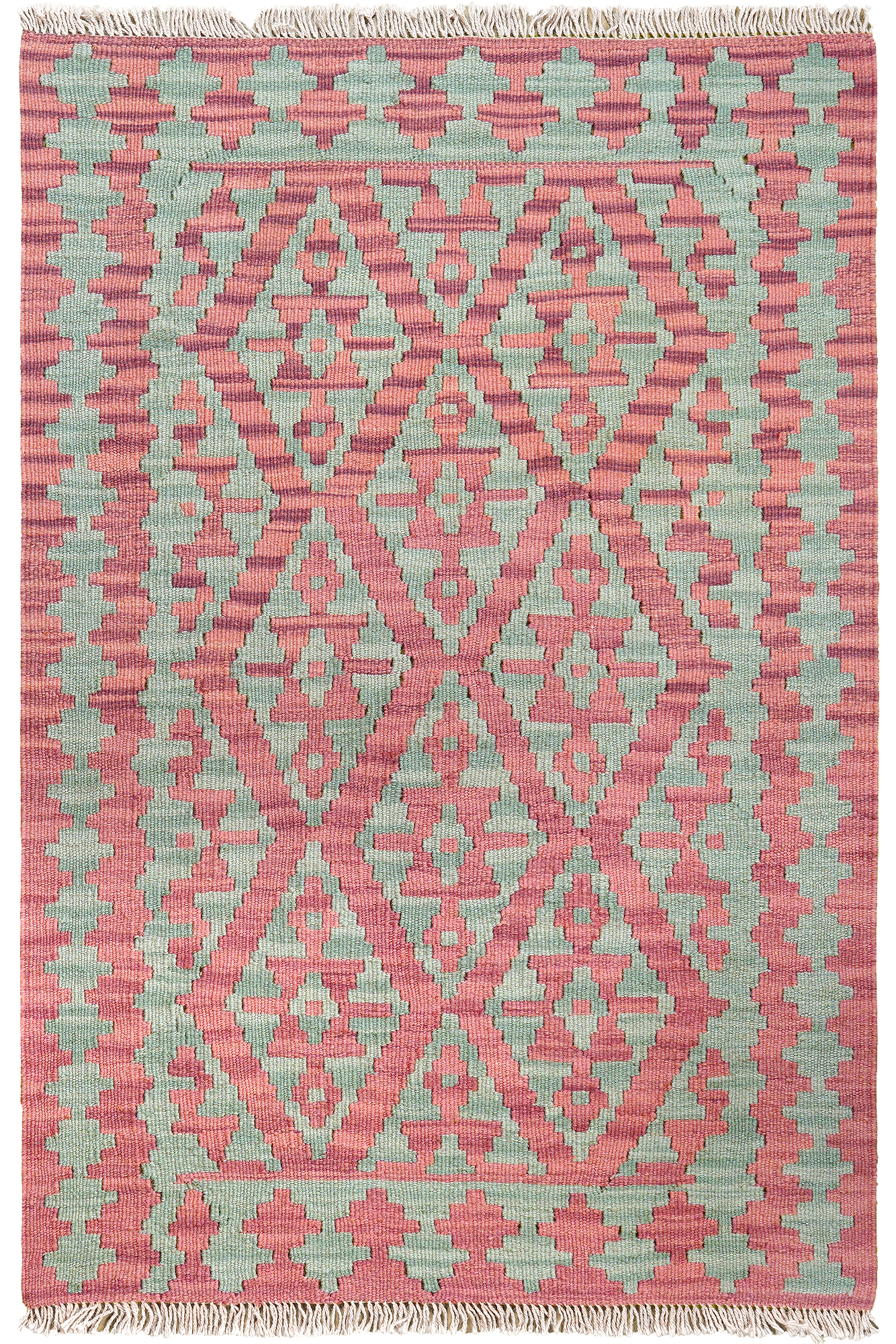 Kilim Gashgai Teppich Mehrfarbig 0