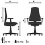 SOLAO HOME Office chair Bouclé Light Brown 4