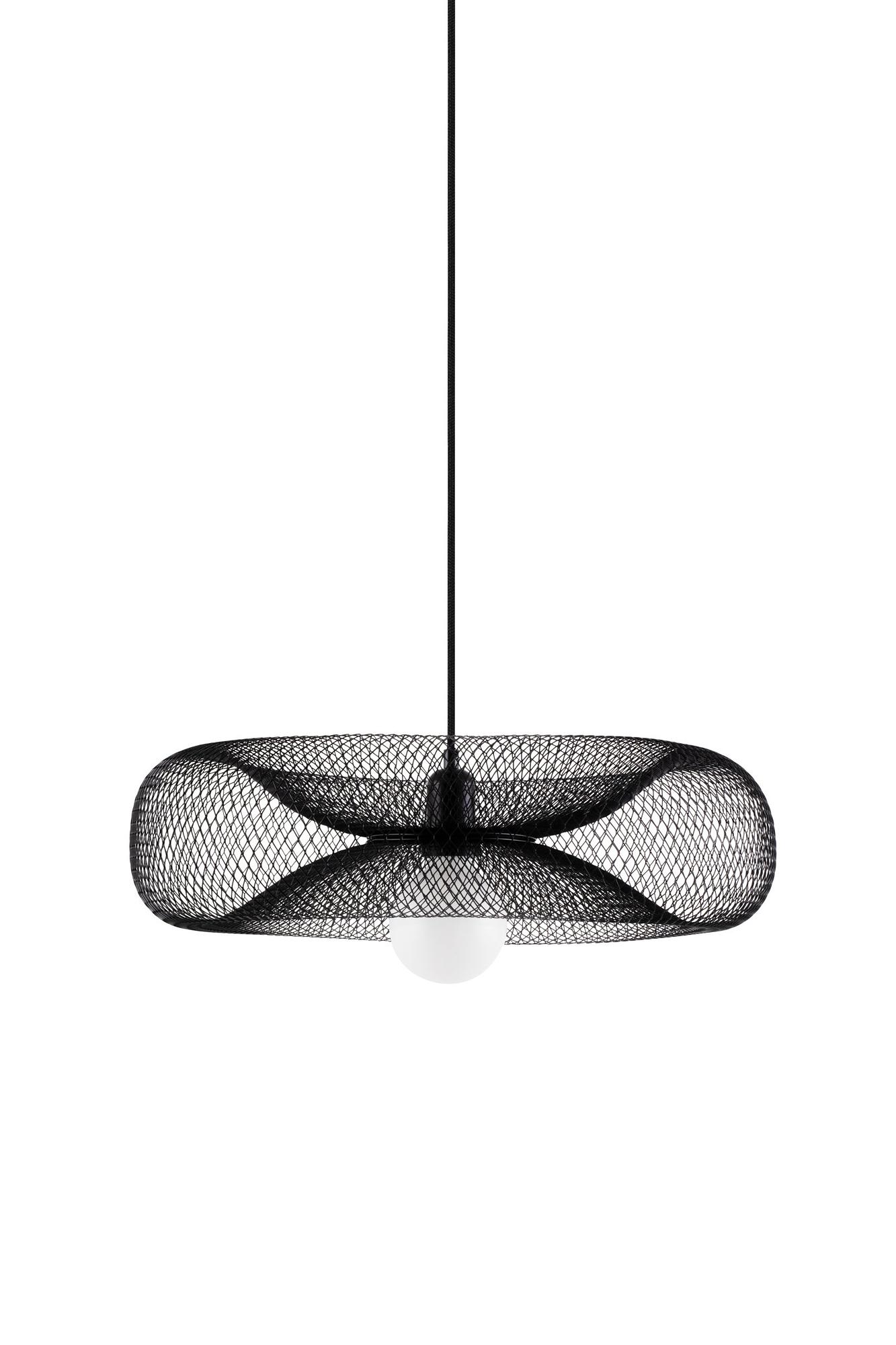 Torus Pendant Lamp Black Ø 50cm 6