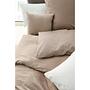 Mako-Satin Bettwäsche Falsches Uni 155 x 220 + Kissen 1