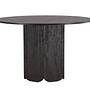 Tekla Esstisch Schwarz Ø 120cm 8