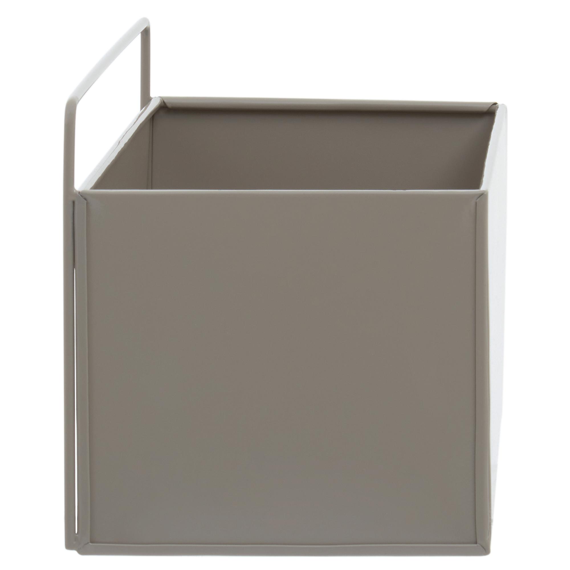 Ascher Wand-Pflanzkasten Grau
 4