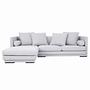 Malmo corner sofa 3-seater dove grey 0