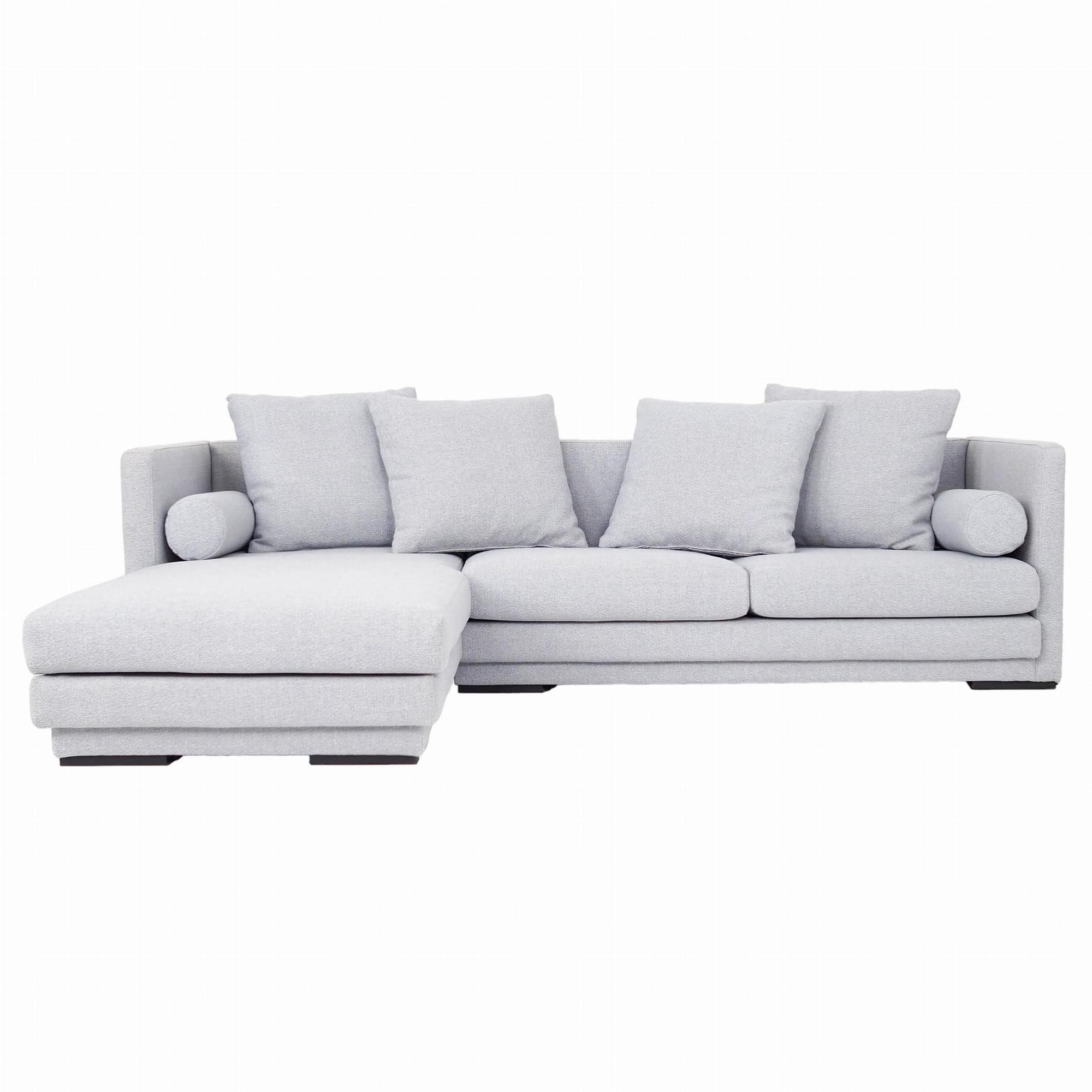 Malmo corner sofa 3-seater dove grey 0