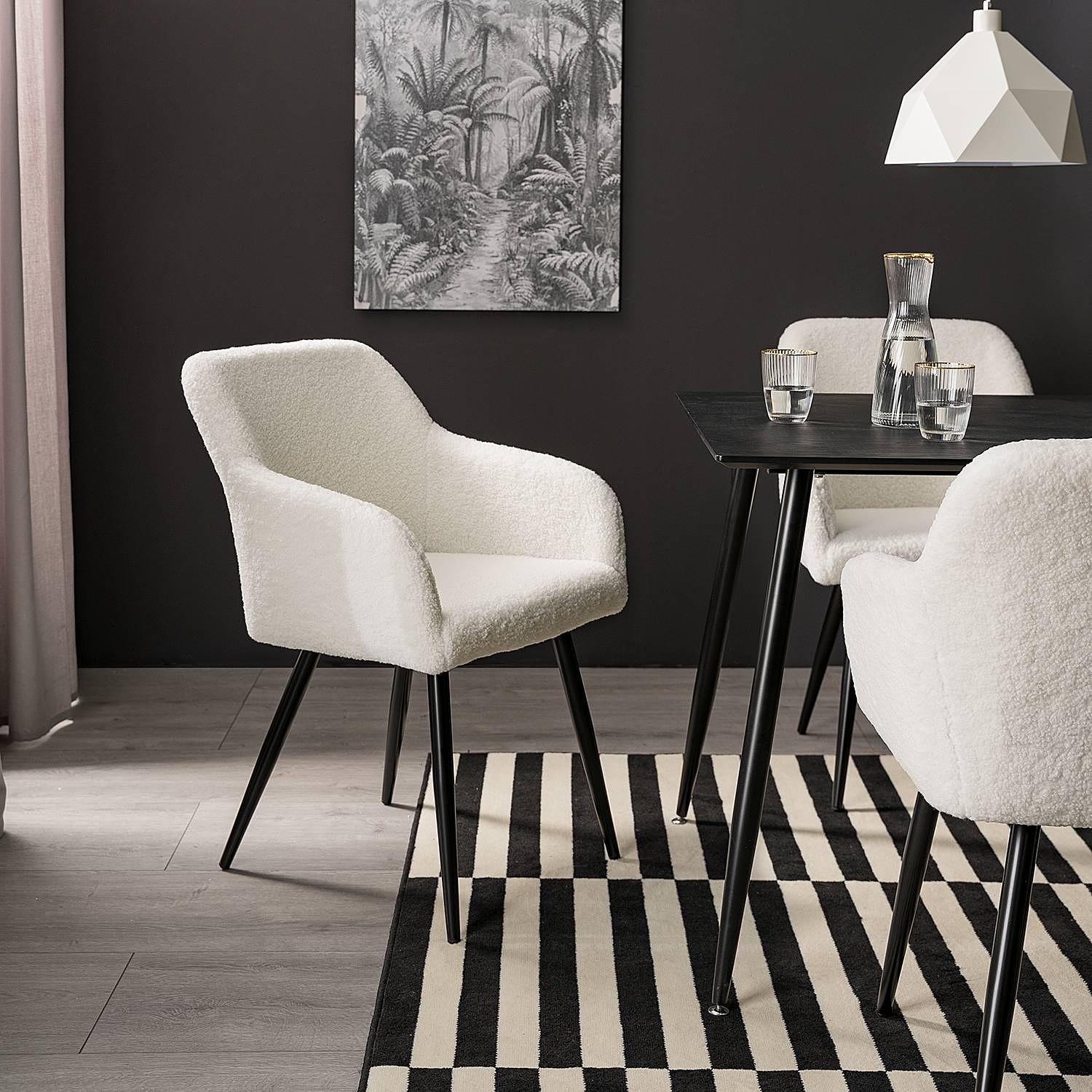 Armrest chair Tricca White 2