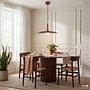 Pendant light Nesto 1-light iron brown 2