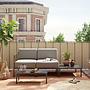Hadley Outdoor Couchtisch Stahl Anthrazit 60 x 70 cm 2