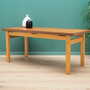 Vintage Table Wood Brown 1980s 3