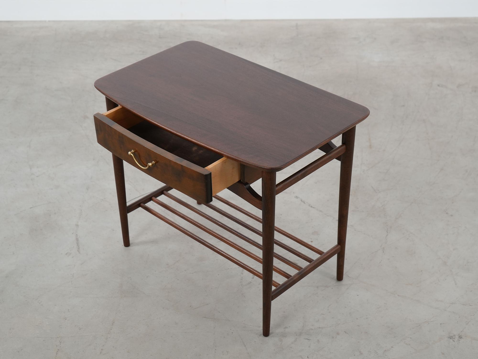 Couchtisch Walnuss 1960er Jahre 5