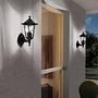 Laterna Typ B Wandleuchte ohne Sensor Aluminium Glas 2