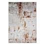 Lago Typ A Teppich Silber Rot 200 x 290 cm 2