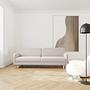Landon Sofa 3-Sitzer Agnes Brown 1