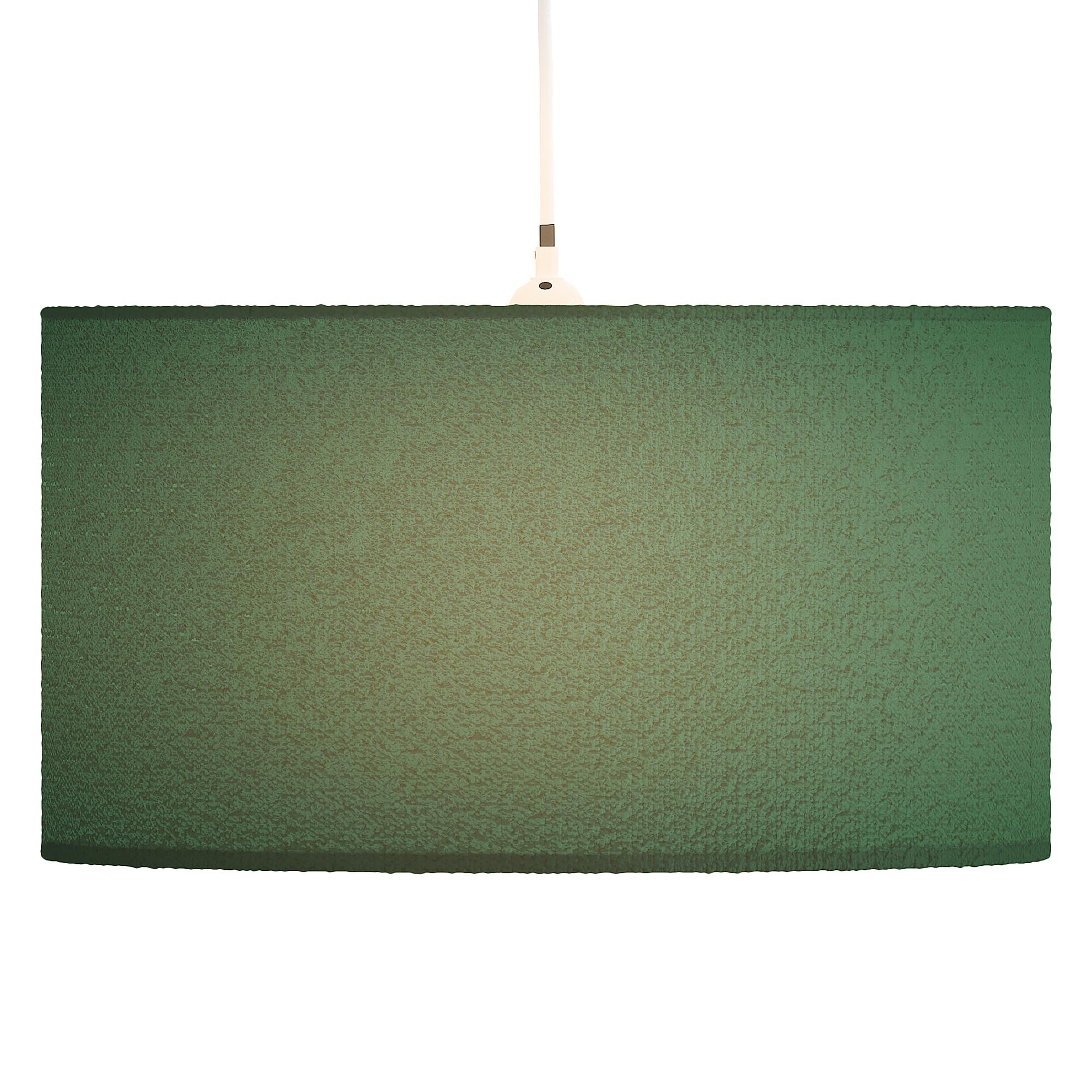 YARO Pendant Light 1-Light Iron Textile Green 40 cm 4