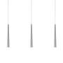 LED Pendelleuchte Gutta II 3-flammig Aluminium 0