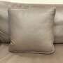 6-tlg. Sofa Lounge Set Leder Braun  5
