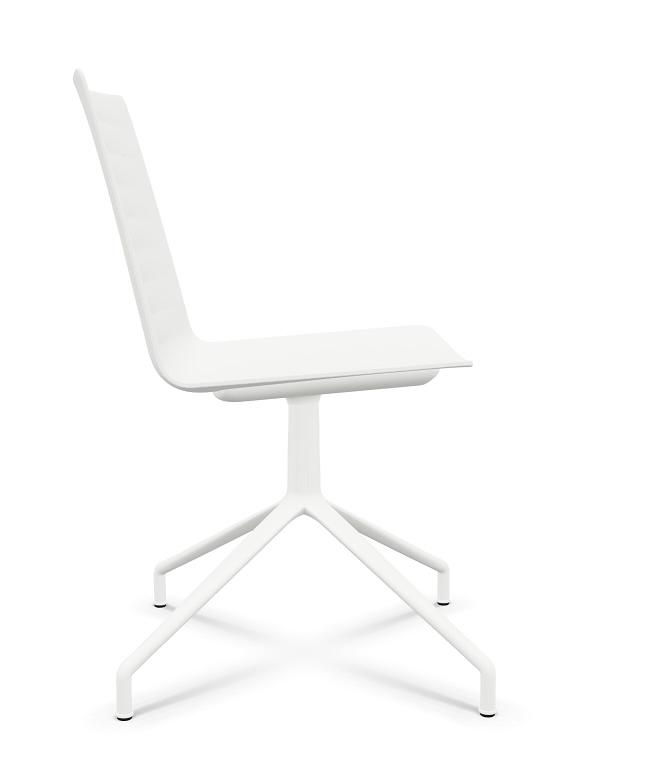 Flex SI1639 Sedia da ufficio Sedia girevole Alluminio Bianco 1