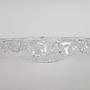 Vintage Teelichthalter Glas Transparent 1960er Jahre  4