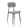 ARTIFO HOL Dining chair Stacking chair Plastic Grey 2