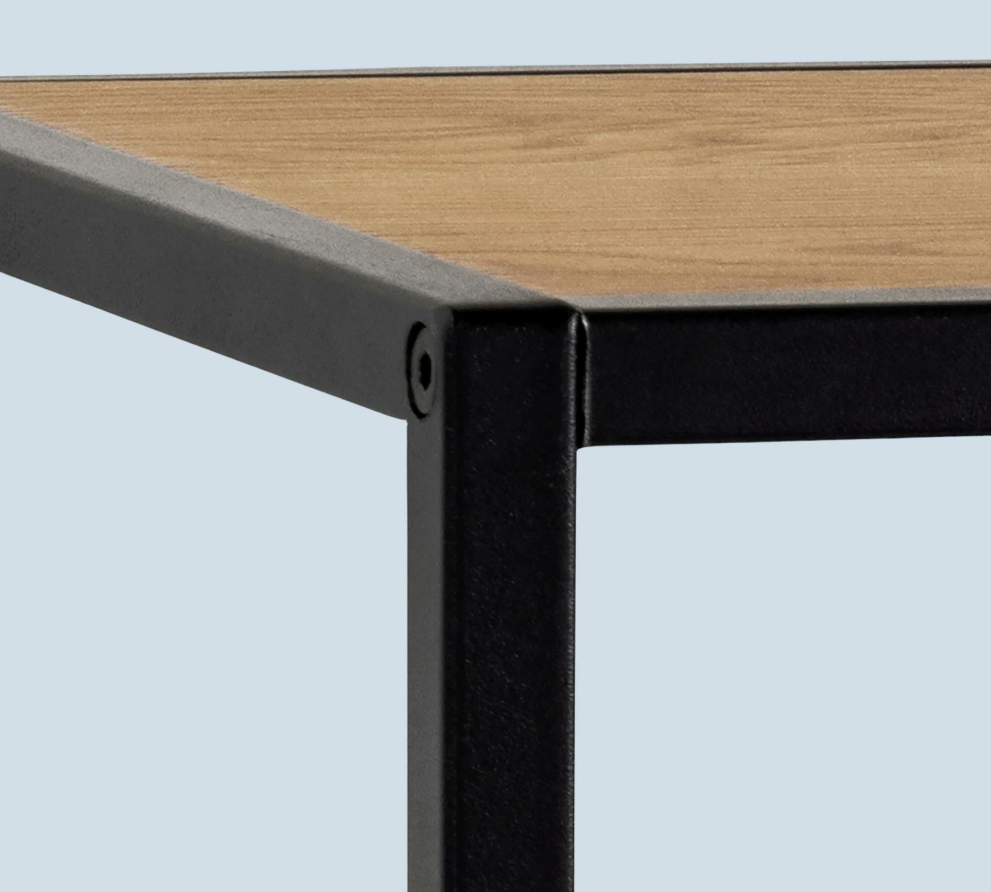 Wandgarderobe Wildeichendekor Braun 2