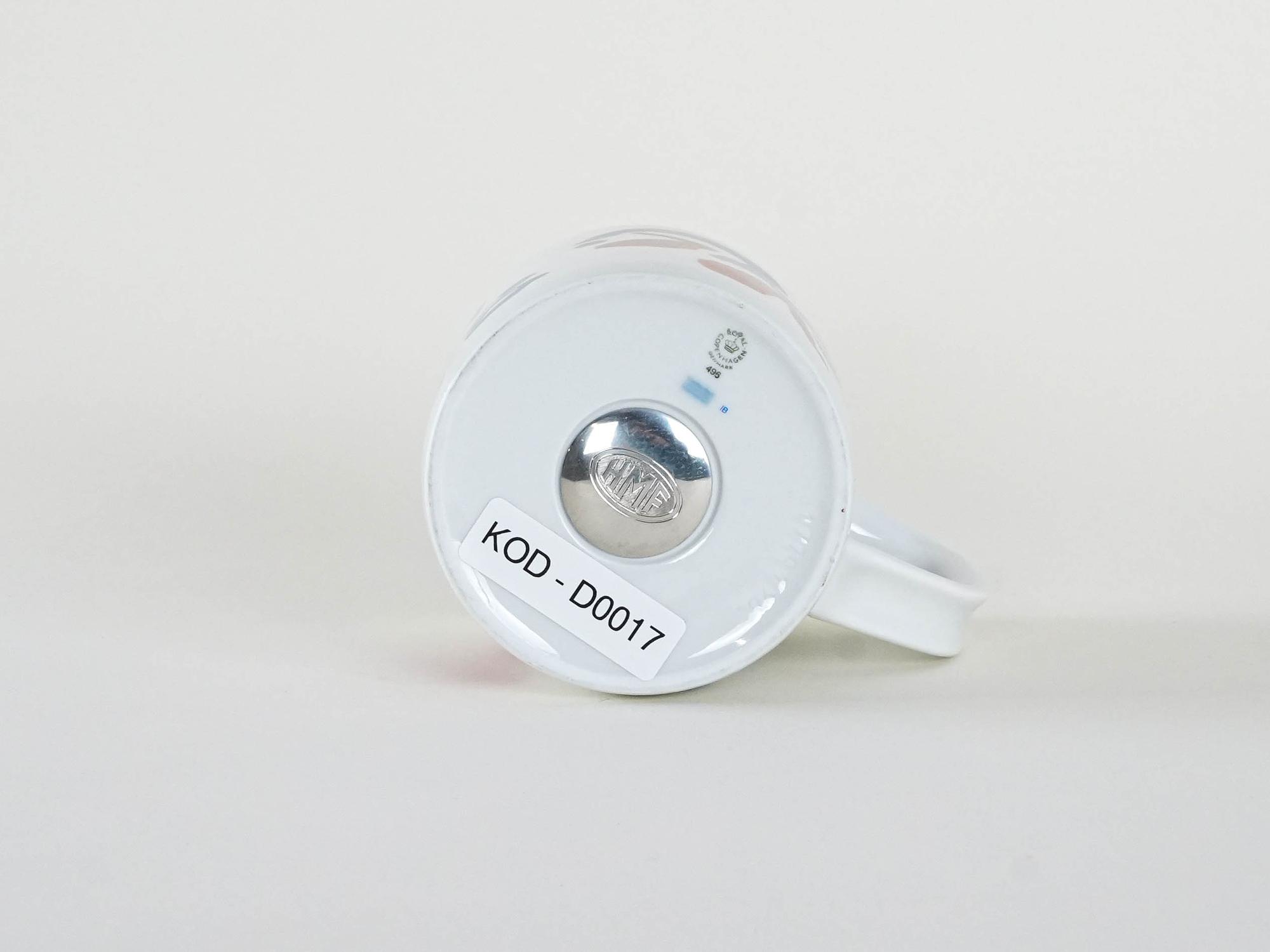 Collectible mug porcelain multicolored 6