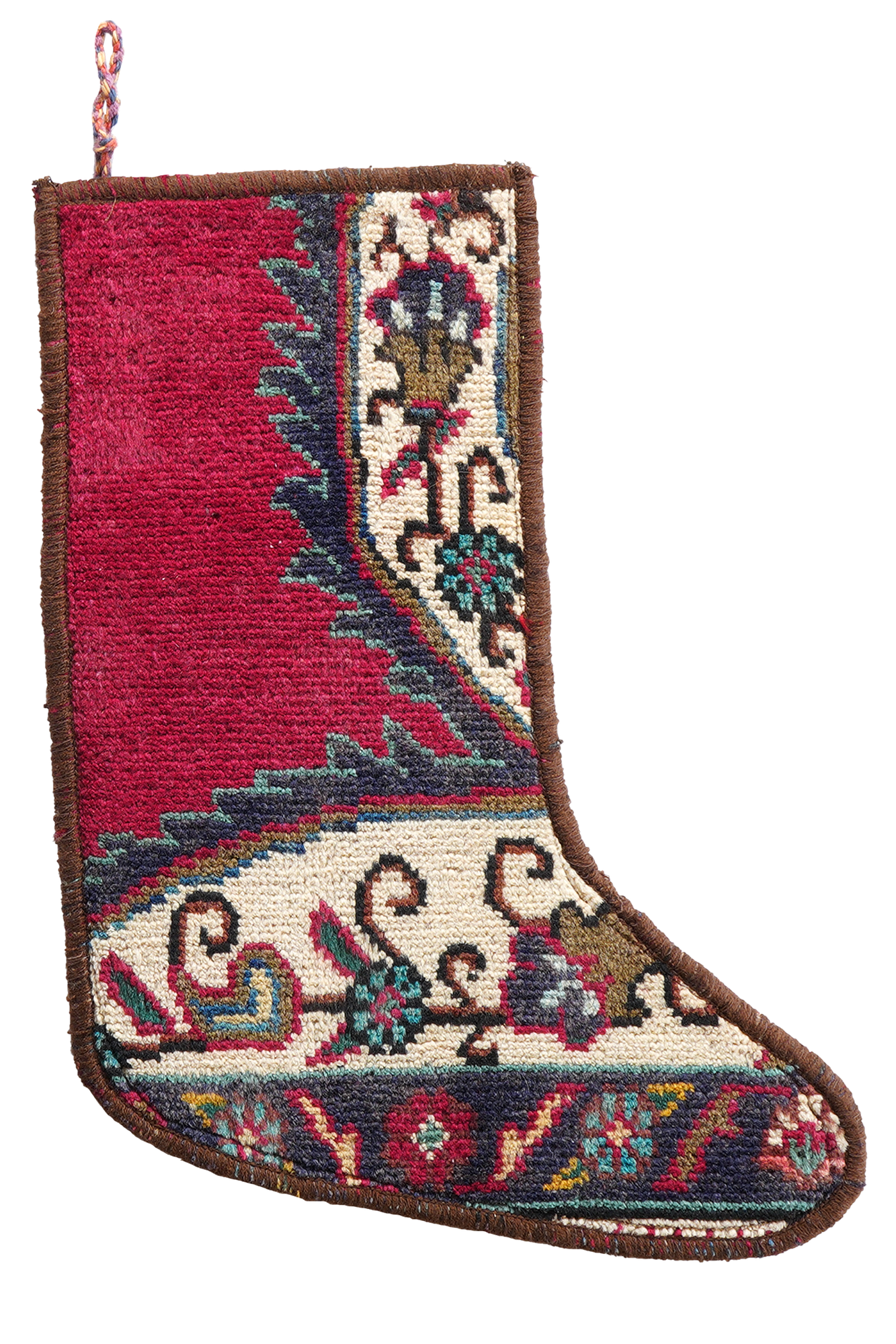 Calza di Natale Lana Multicolore 41x56cm 0