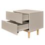 Lindholm Nachtschrank Taupe 4