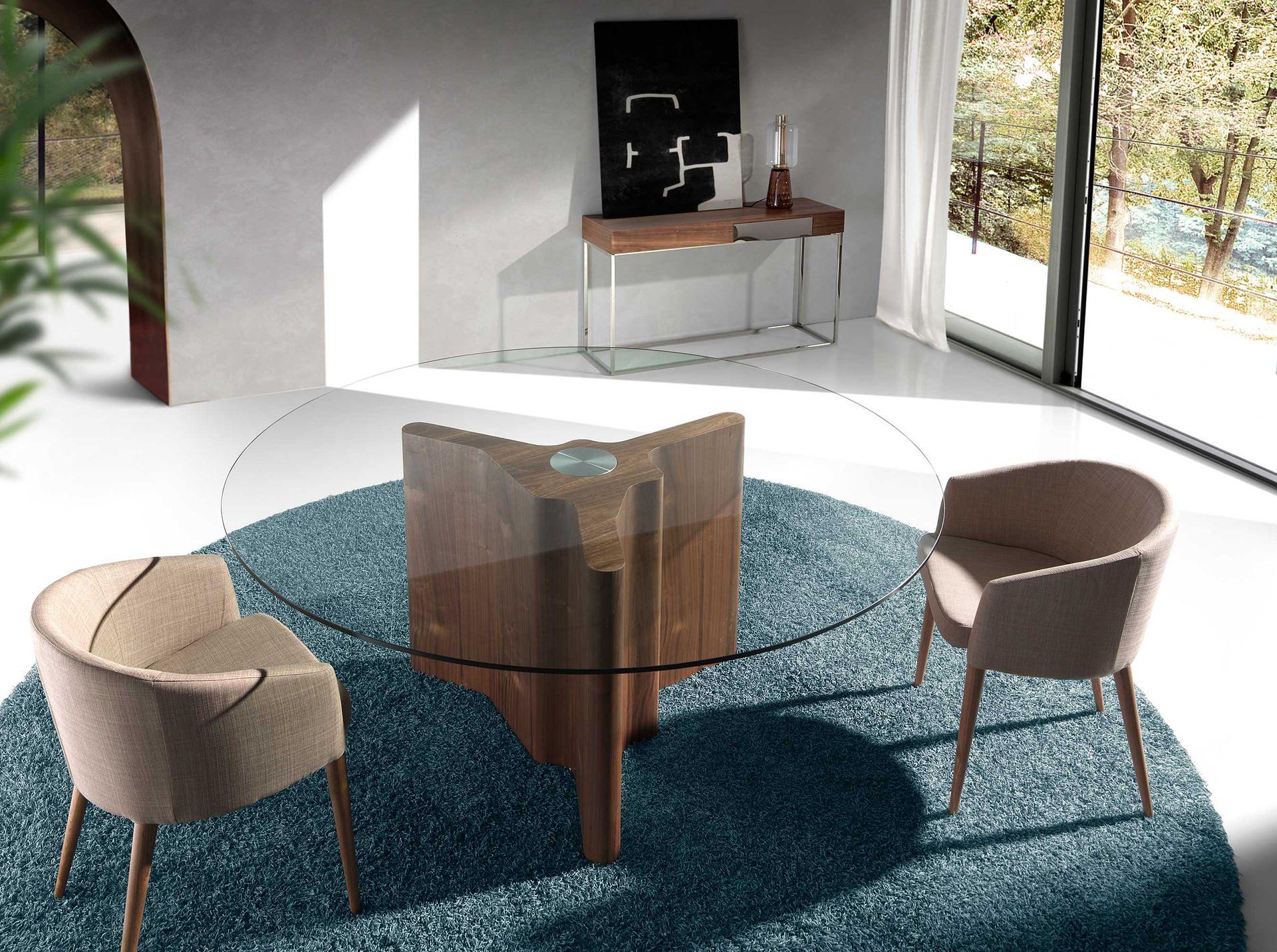 Sedia da pranzo Spagna Tessuto Beige 7